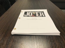Load image into Gallery viewer, Joker Movie Script Reprint Full Screenplay Full Script Joaquin Phoenix
