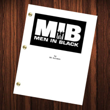 Load image into Gallery viewer, Men In Black Movie Script Reprint Full Screenplay Full Script Will Smith
