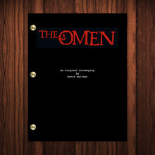 Load image into Gallery viewer, The Omen Movie Script Reprint Full Screenplay Full Script Richard Donner
