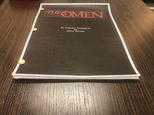Load image into Gallery viewer, The Omen Movie Script Reprint Full Screenplay Full Script Richard Donner
