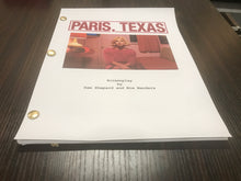 Load image into Gallery viewer, Paris Texas Movie Script Reprint Full Screenplay Full Script
