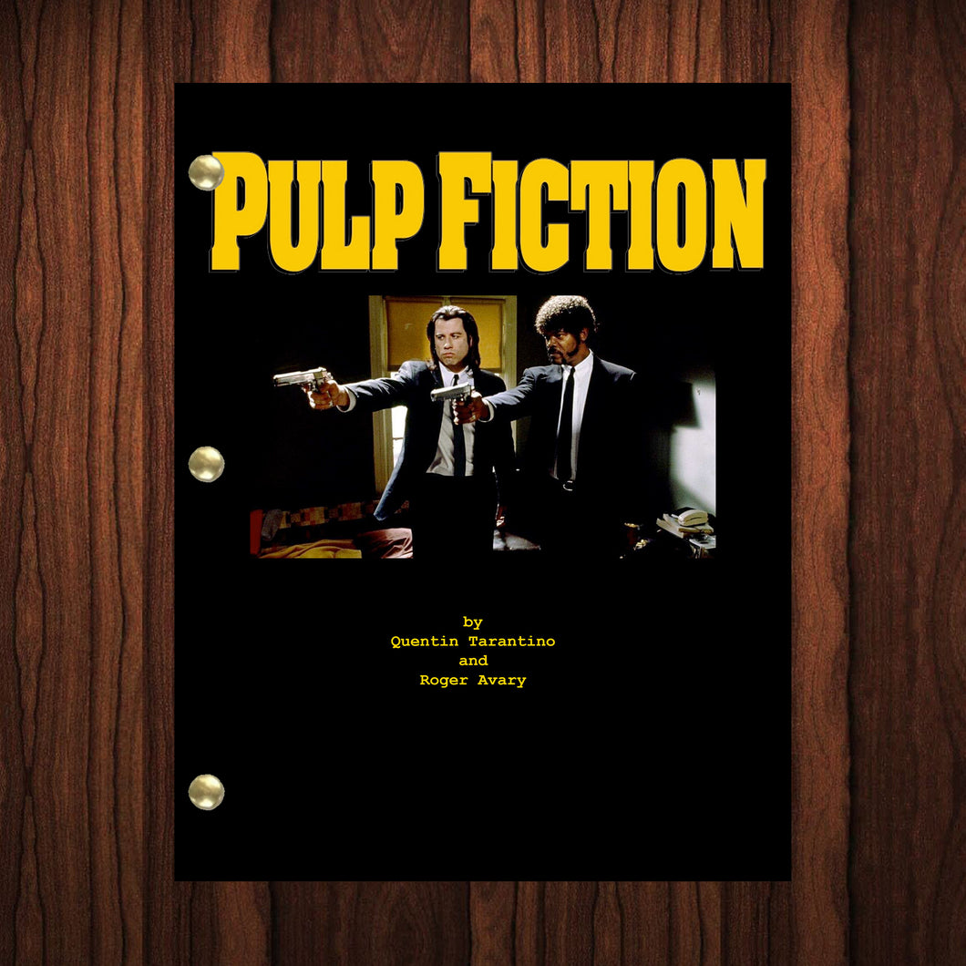 Pulp Fiction Movie Script Reprint Full Screenplay Full Script Quentin Tarantino