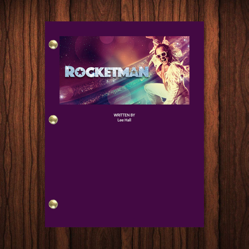 Rocketman Movie Script Reprint Full Screenplay Full Script Elton John