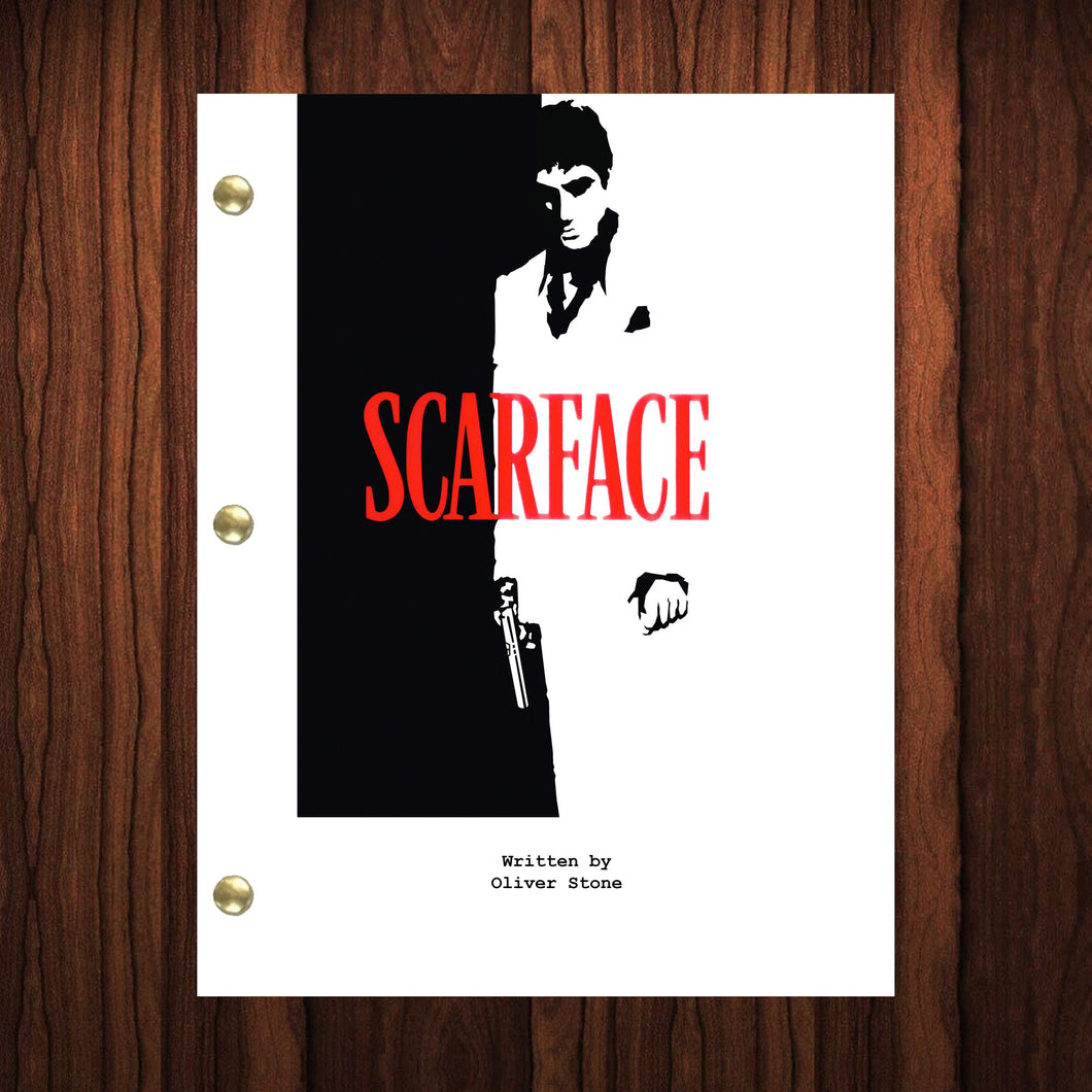 Scarface Movie Script Reprint Full Screenplay Full Script Al Pacino