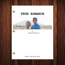 Load image into Gallery viewer, True Romance Movie Script Reprint Full Screenplay Full Script  Quentin Tarantino
