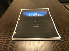 Load image into Gallery viewer, The Thing Movie Script Reprint Full Screenplay Full Script John Carpenter
