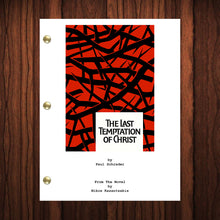 Load image into Gallery viewer, The Last Temptation Of Christ Movie Script Reprint Full Screenplay Full Script
