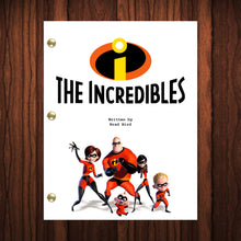 Load image into Gallery viewer, The Incredibles Movie Script Reprint Full Screenplay Full Script
