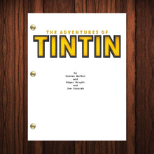 Load image into Gallery viewer, The Adventures Of Tintin Movie Script Reprint Full Screenplay Full Script Steven Spielberg
