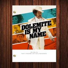 Load image into Gallery viewer, Dolemite Is My Name Movie Script Reprint Full Screenplay Full Script
