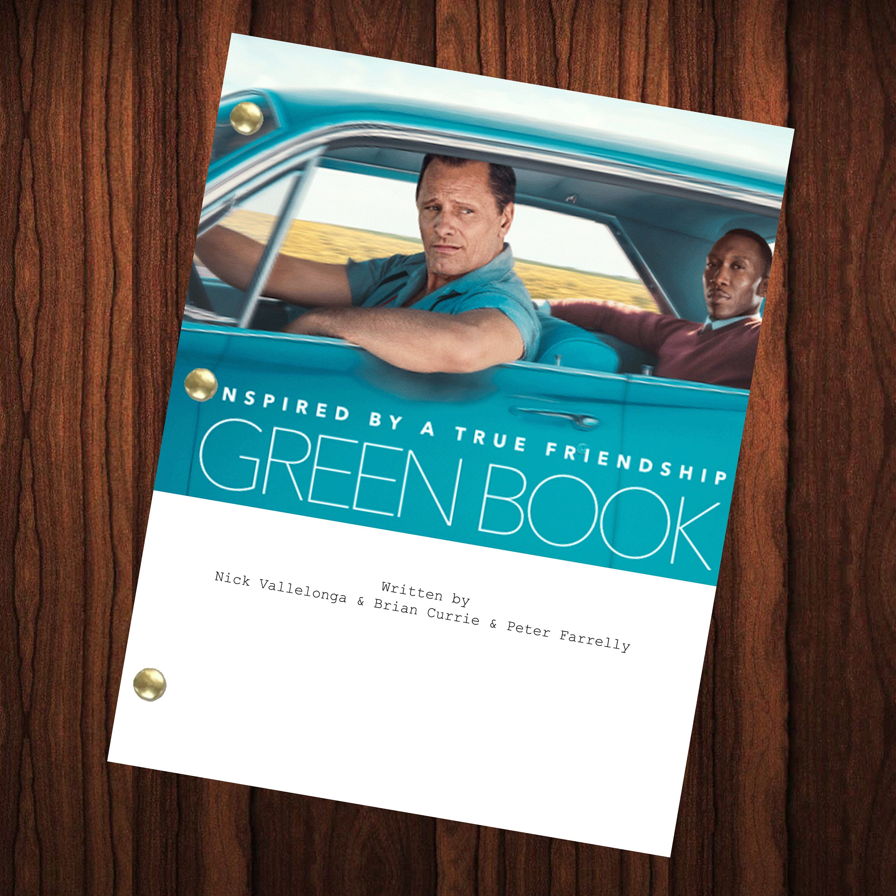 green book movie script