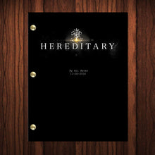 Load image into Gallery viewer, Hereditary Movie Script Reprint Full Screenplay Full Script Horror Movie
