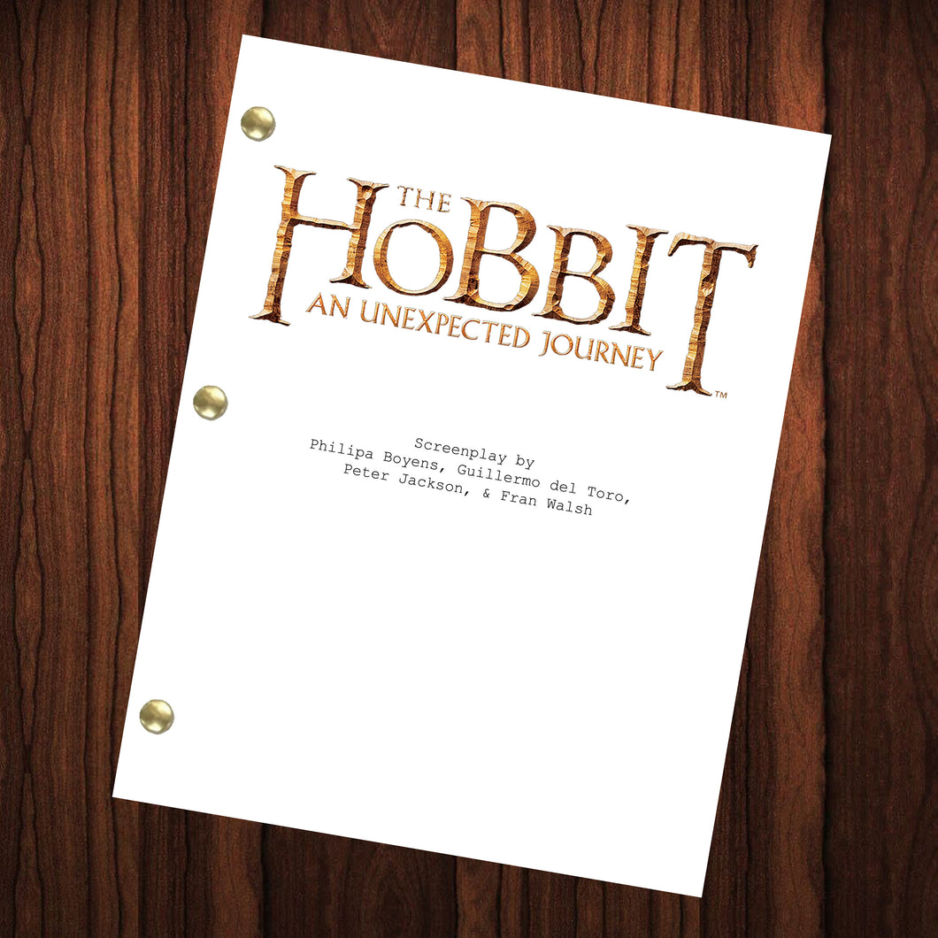The Hobbit Movie Script Reprint Full Screenplay Full Script The Hobbit An Unexpected Journey