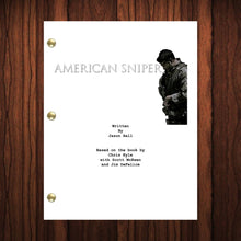 Load image into Gallery viewer, American Sniper Movie Script Reprint Full Screenplay Full Script
