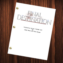 Load image into Gallery viewer, Final Destination Movie Script Reprint Full Screenplay Full Script
