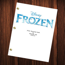 Load image into Gallery viewer, Frozen Movie Script Reprint Full Screenplay Full Script
