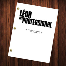Load image into Gallery viewer, Leon The Professional Movie Script Reprint Full Screenplay Full Script Léon: The Professional
