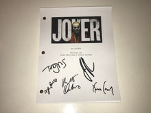 Load image into Gallery viewer, Joker Movie Signed Autographed Script Full Screenplay Full Script Reprint
