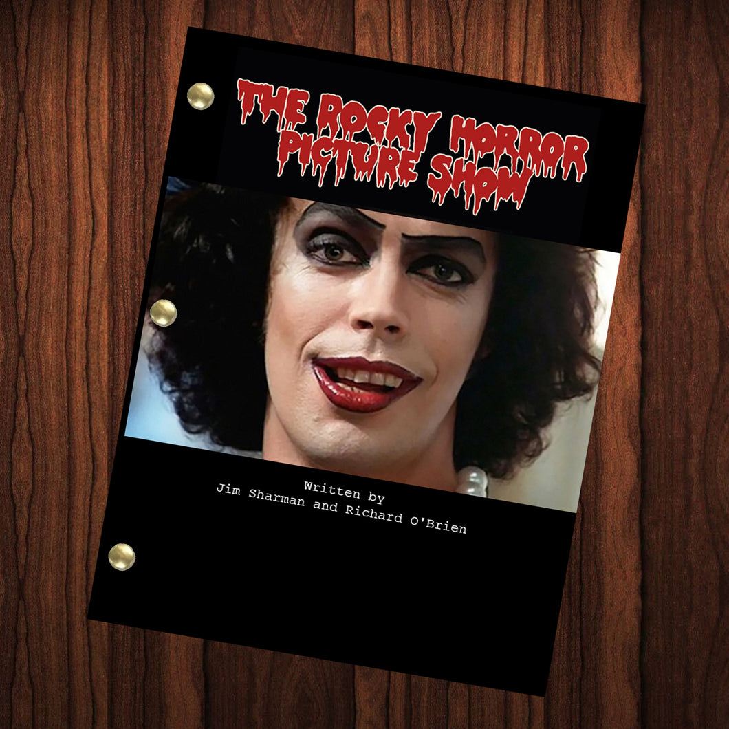 The Rocky Horror Picture Show Movie Script Reprint Full Screenplay Full Script Tim Curry