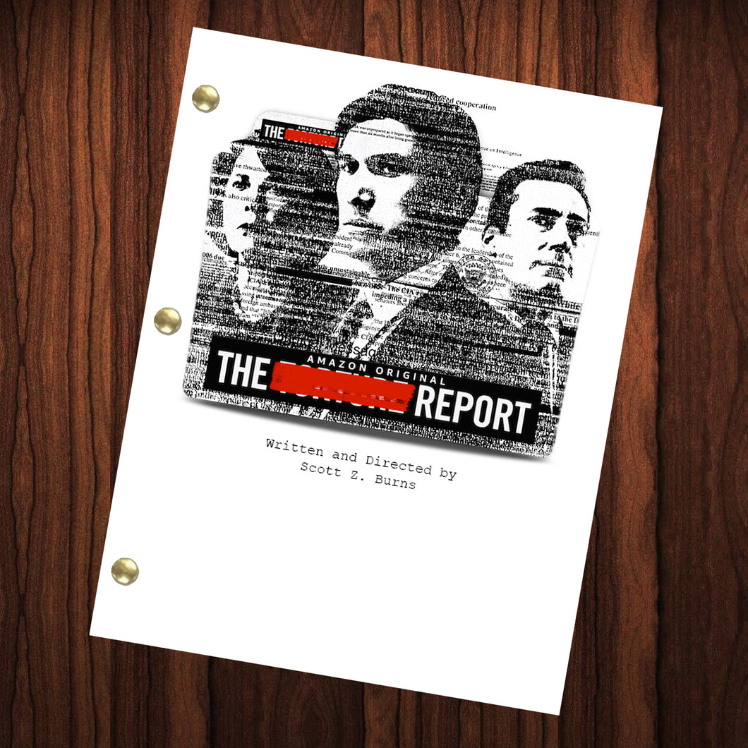 The Report Movie Script Reprint Full Screenplay Full Script