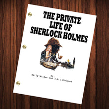 Load image into Gallery viewer, Sherlock Holmes Original Movie Script Reprint Full Screenplay Full Script The Private Life Of Sherlock Holmes
