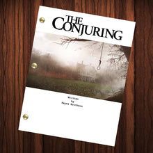 Load image into Gallery viewer, The Conjuring Movie Script Reprint Full Screenplay Full Script
