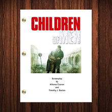 Load image into Gallery viewer, Children Of Men Movie Script Reprint Full Screenplay Full Script
