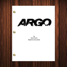 Load image into Gallery viewer, Argo Movie Script Reprint Full Screenplay Full Script
