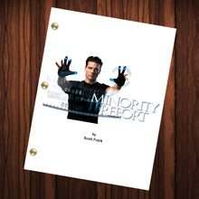 Load image into Gallery viewer, Minority Report Movie Script Reprint Full Screenplay Full Script Tom Cruise
