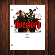 Load image into Gallery viewer, Overlord Movie Script Reprint Full Screenplay Full Script Horror Movie
