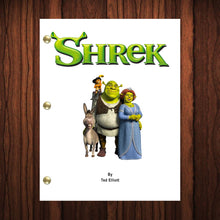 Load image into Gallery viewer, Shrek Movie Script Reprint Full Screenplay Full Script

