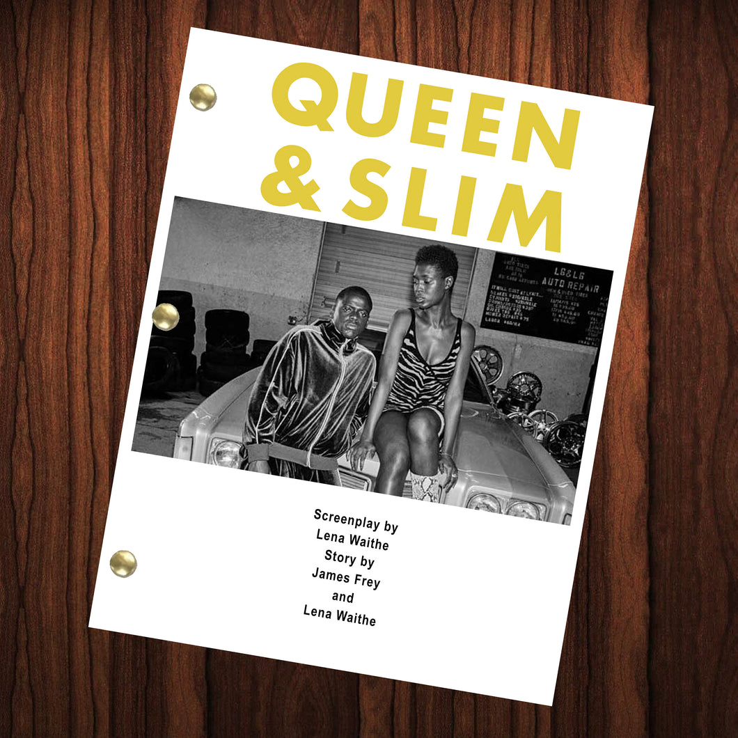 Queen and Slim Movie Script Reprint Full Screenplay Full Script