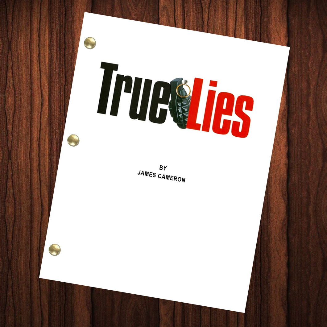 True Lies Movie Script Reprint Full Screenplay Full Script