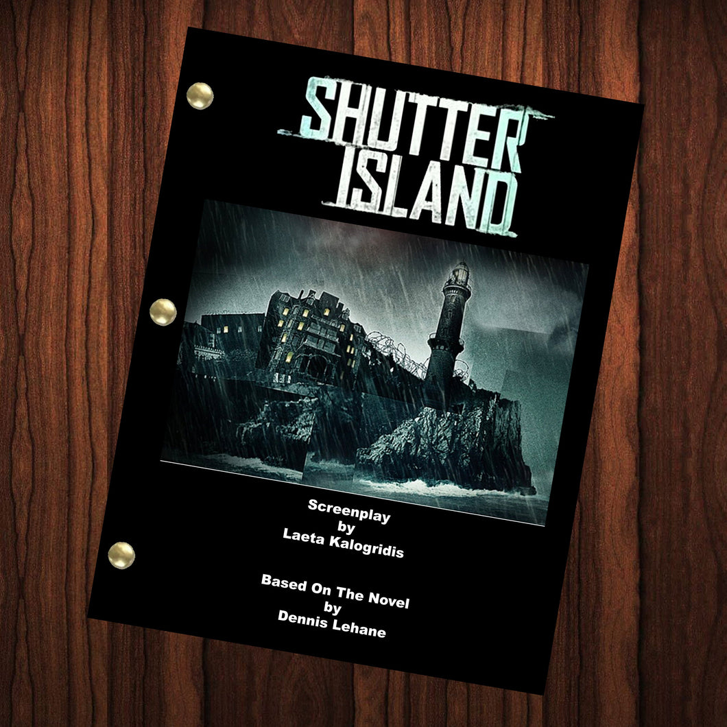 Shutter Island Movie Script Reprint Full Screenplay Full Script