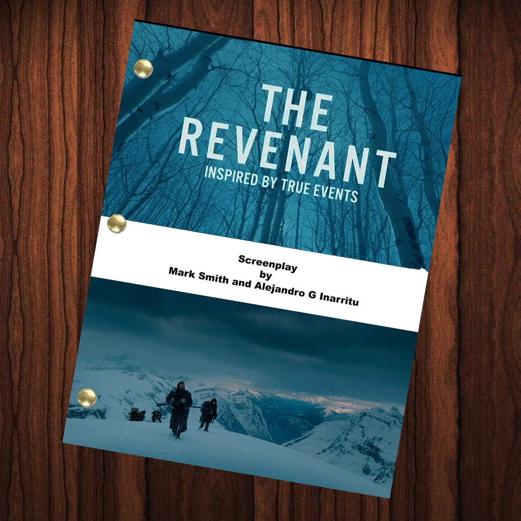 The Revenant Movie Script Reprint Full Screenplay Full Script Leonardo DiCaprio Tom Hardy Domhnall Gleeson Will Poulter