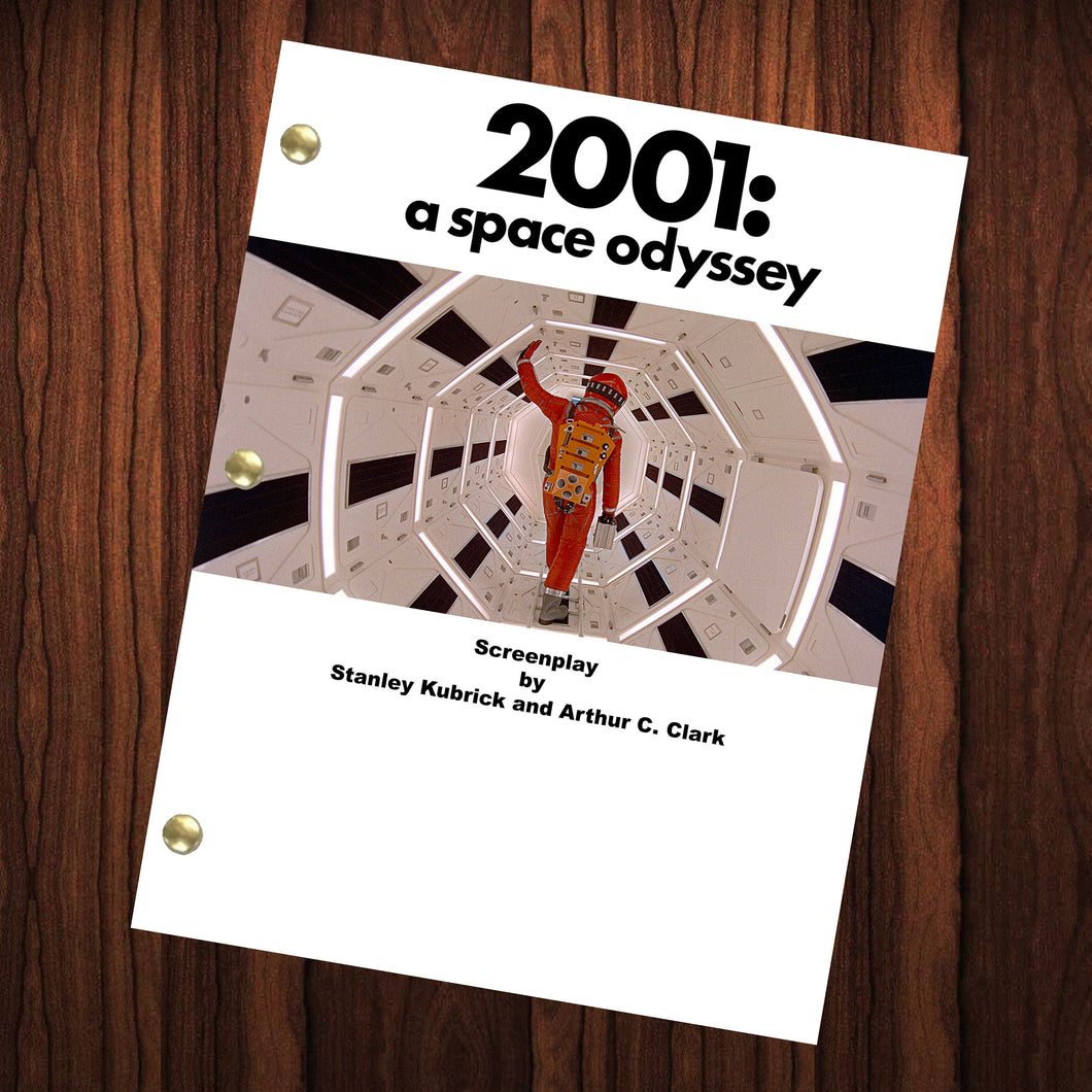 2001: A Space Odyssey Movie Script Reprint Full Screenplay Full Script 2001 A Space Odyssey Movie