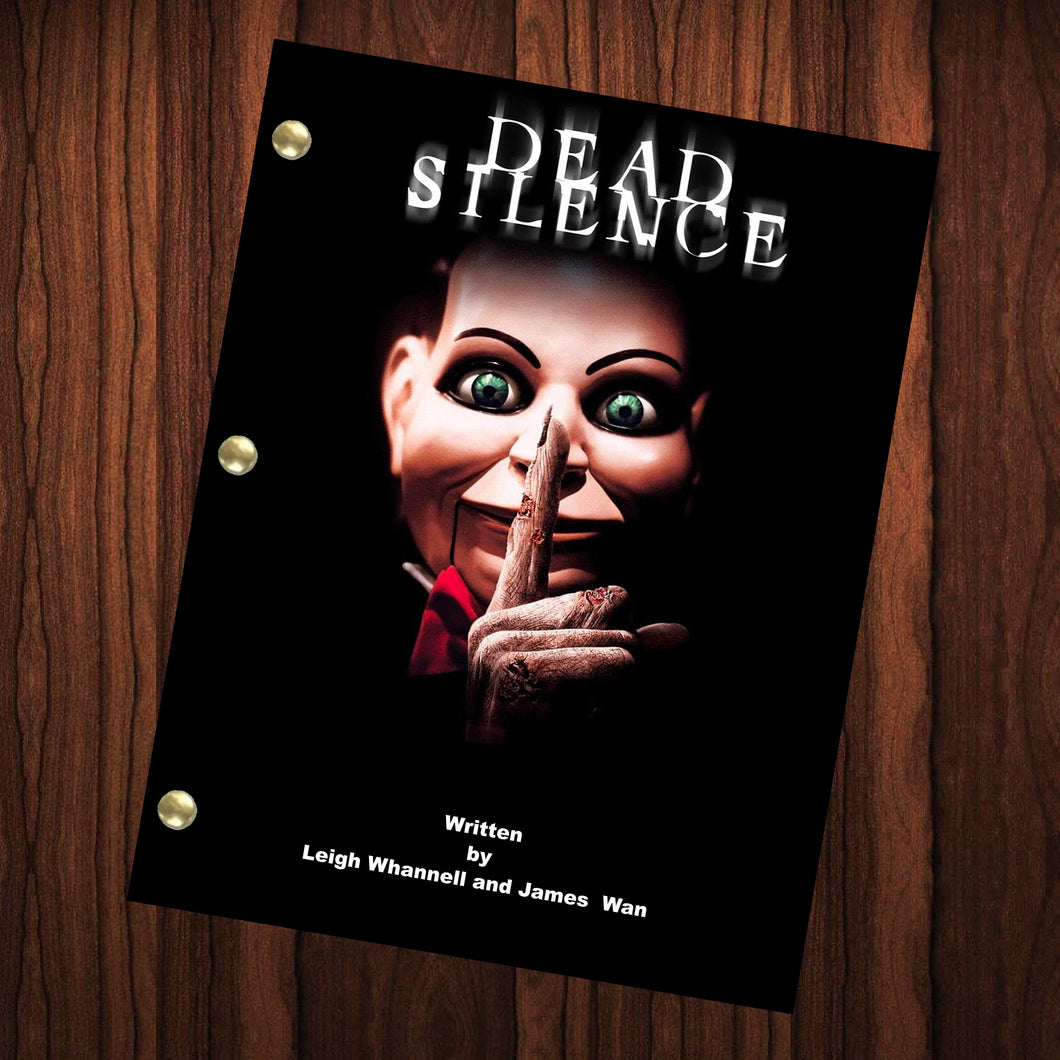 Dead Silence Movie Script Reprint Full Screenplay Full Script Horror Movie Cinema