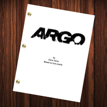 Load image into Gallery viewer, Argo Movie Script Reprint Full Screenplay Full Script
