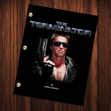 Load image into Gallery viewer, The Terminator Movie Script Reprint Full Screenplay Full Script James Cameron John Connor Arnold Schwarzenegger
