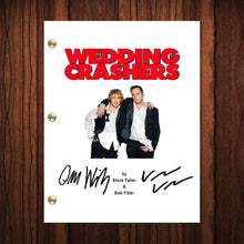 Load image into Gallery viewer, Wedding Crashers Autographed Signed Movie Script Reprint Owen Wilson Vince Vaughn Autograph Reprint Full Screenplay Full Script
