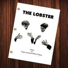 Load image into Gallery viewer, The Lobster Movie Script Reprint Full Screenplay Full Script Colin Farrell Rachel Weisz
