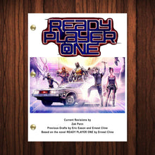 Load image into Gallery viewer, Ready Player One Movie Script Reprint Full Screenplay Full Script Steven Spielberg  Science Fiction Movie
