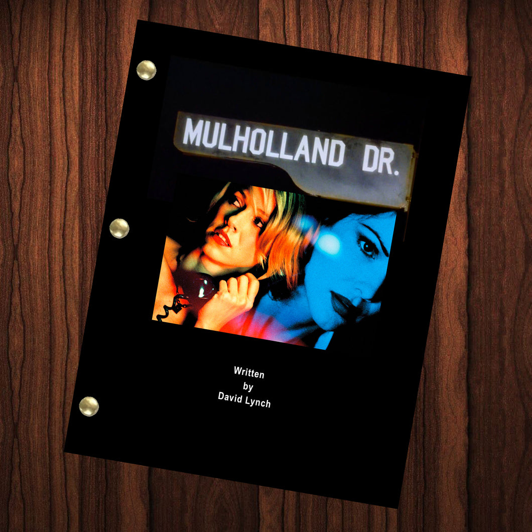 Muholland Drive Movie Script Reprint Full Screenplay Full Script David Lynch
