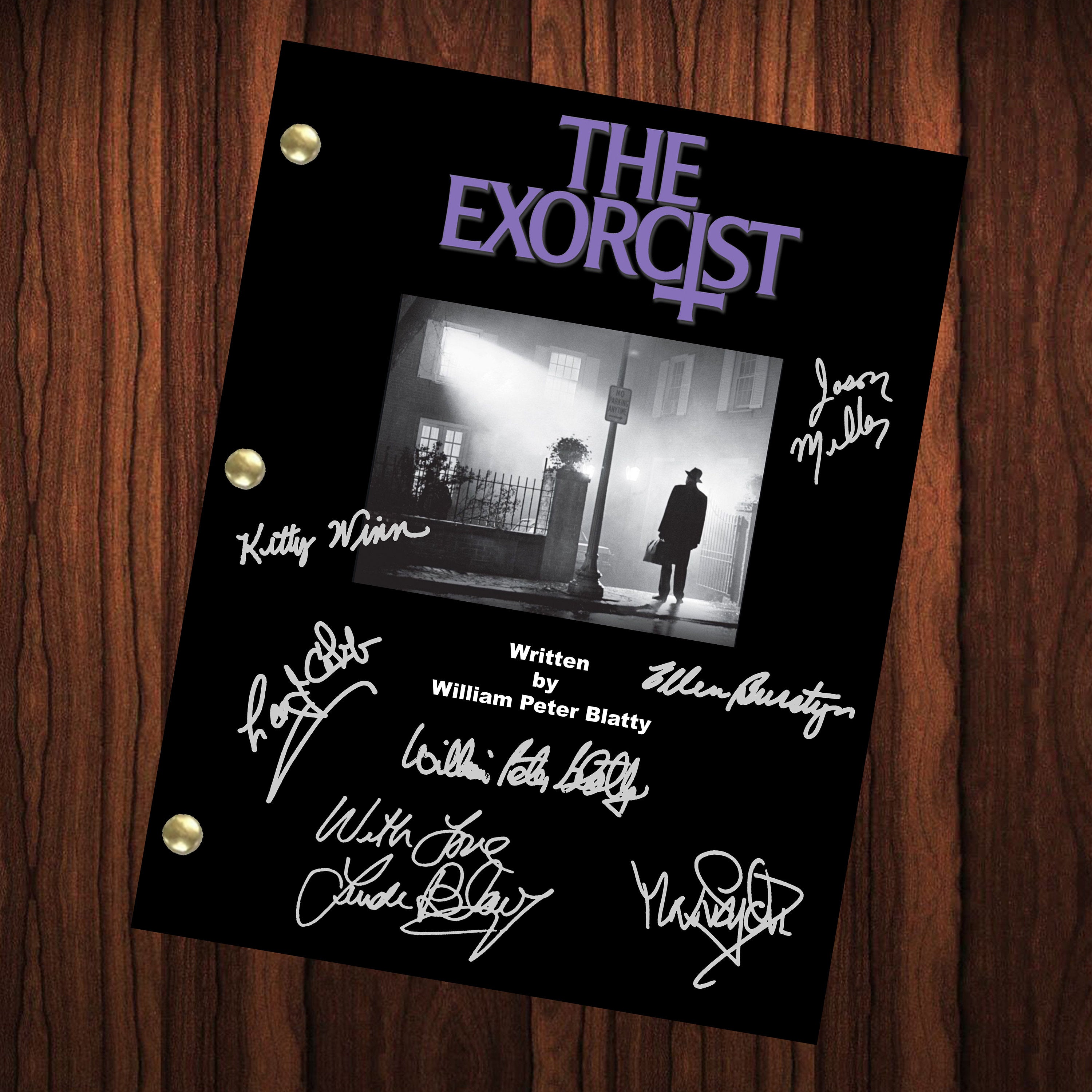 The Exorcist Autographed Signed Movie Script Reprint Full Screenplay F ...