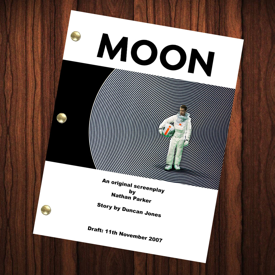 Moon Movie Script Reprint Full Screenplay Full Script Sam Rockwell