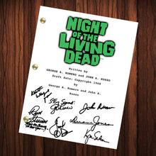 Load image into Gallery viewer, Night Of The Living Dead Signed Autographed Script Full Screenplay Full Script Reprint Judith O&#39;Dea Duane Jones John Russo George A. Romero
