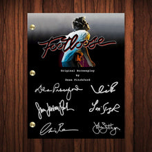 Load image into Gallery viewer, Footloose Autographed Signed Movie Script Reprint Full Screenplay Full Script Kevin Bacon Lori Singer John Lithgow Dean Pitchford

