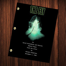 Load image into Gallery viewer, The Fly Movie Script Reprint Full Screenplay Full Script Horror Jeff Goldblum
