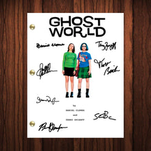 Load image into Gallery viewer, Ghost World Autographed Signed Script Reprint Signed Cast Autograph Reprint Full Screenplay Thora Birch Scarlett Johansson
