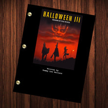 Load image into Gallery viewer, Halloween III Season Of The Witch Movie Script Reprint Full Screenplay Full Script  Tommy Lee Wallace
